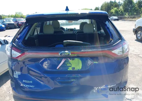 2015 Ford Edge Titanium from USA, damaged, VIN 2FMPK3K89FBB00422